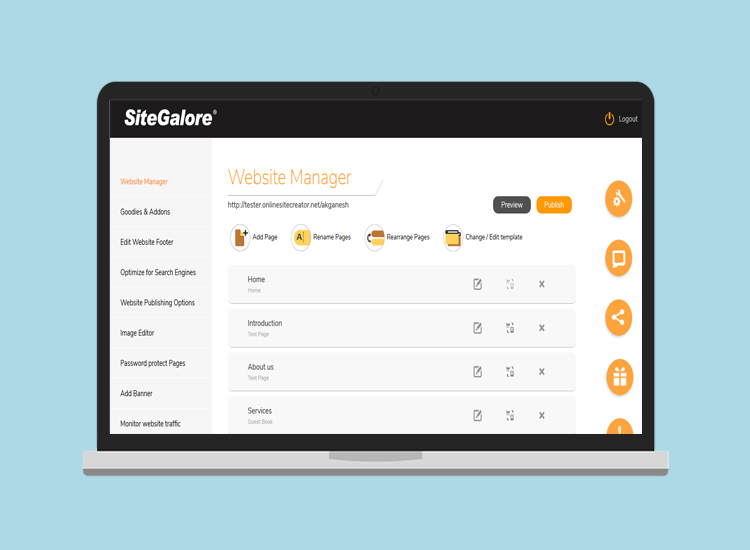 A Fully Responsive and Modern looking Admin Panel!