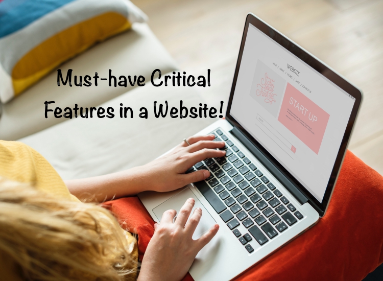 Must-have Critical Features in a Website