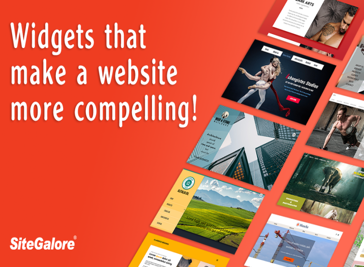 Widgets that make a website more compelling!